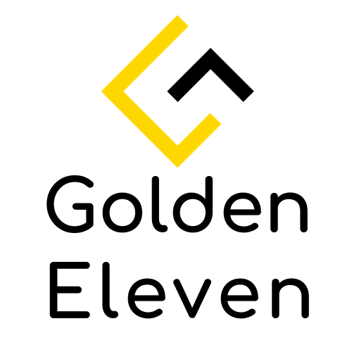 logo golden eleven whit